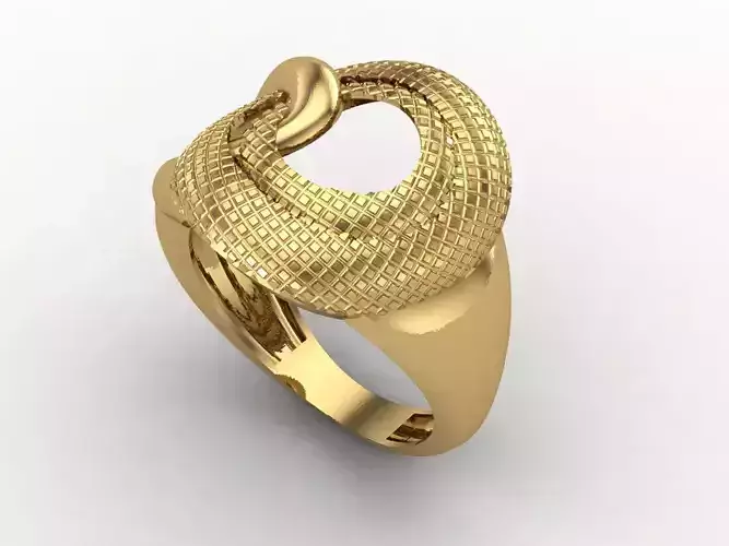 Women Plain Ring STL Models Womens Ring 3dmodels 3D print model