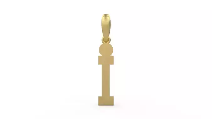 Initial Letters Pendant Spring Daily I