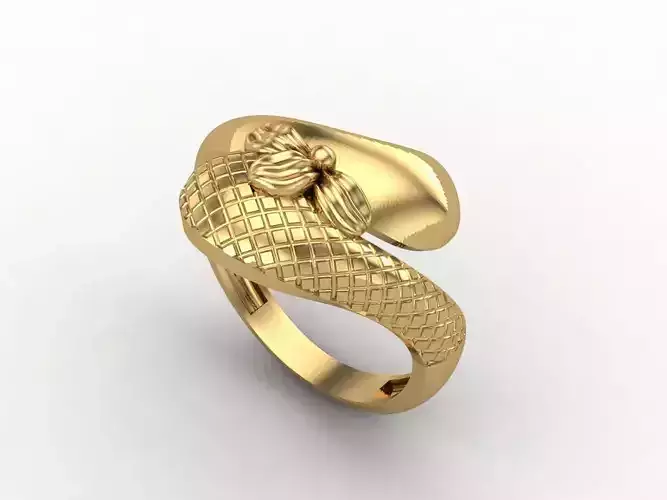 Women Plain Ring STL Models Womens Ring 3dmodels 3D print model