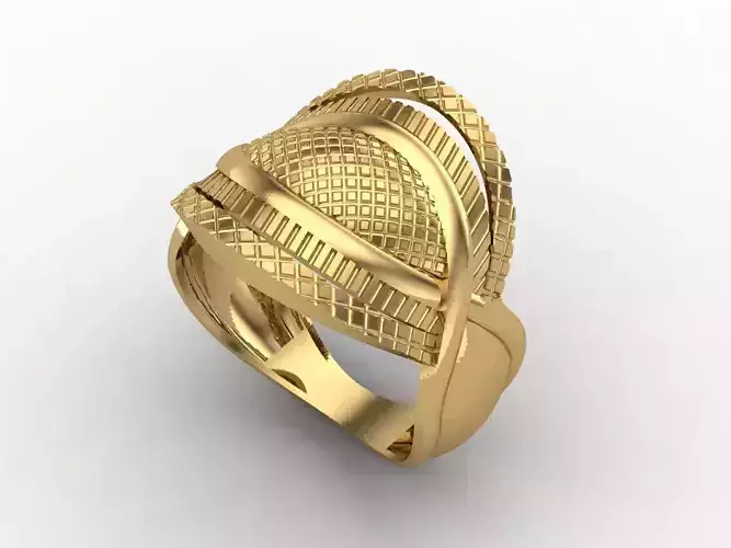 Women Plain Ring STL Models Womens Ring 3dmodels 3D print model