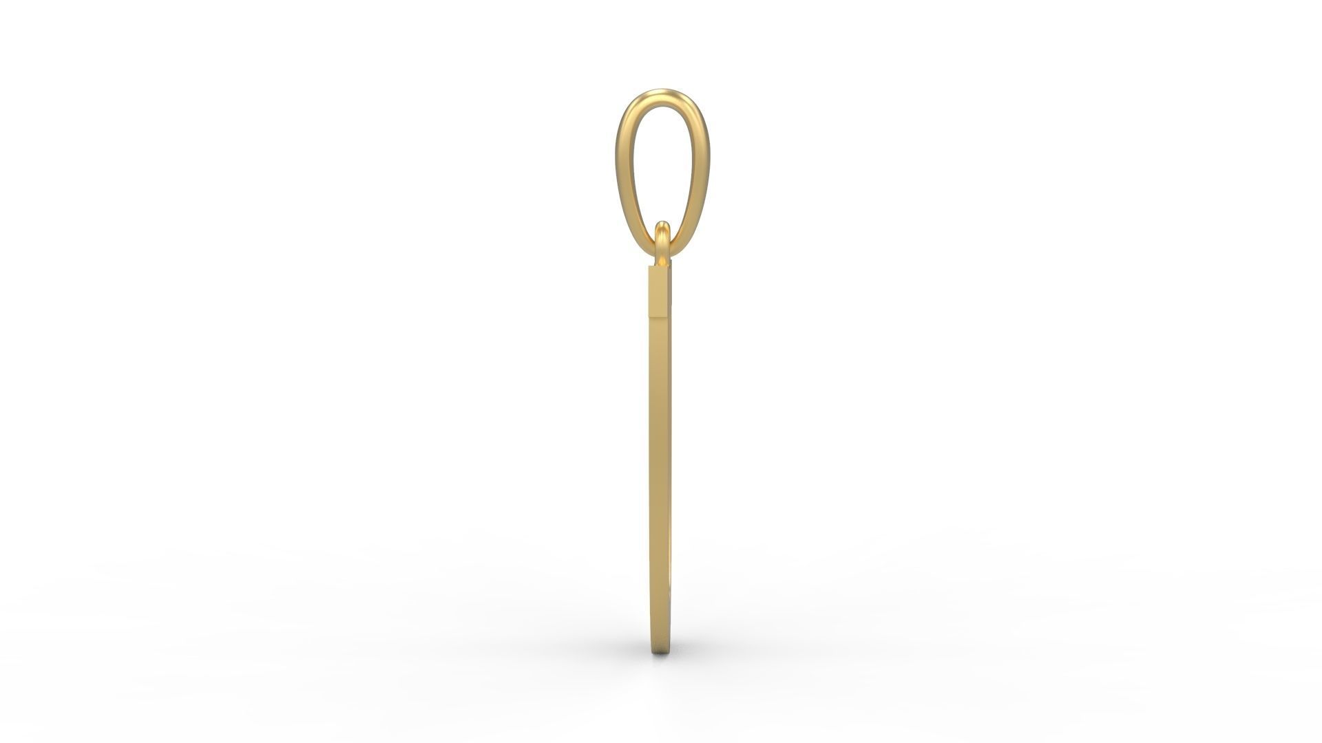 Initial Letters Pendant Spring Daily U 3D print model_2