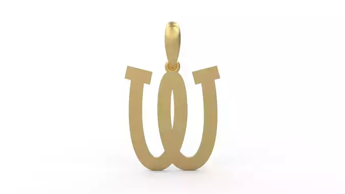 Initial Letters Pendant Spring Daily W