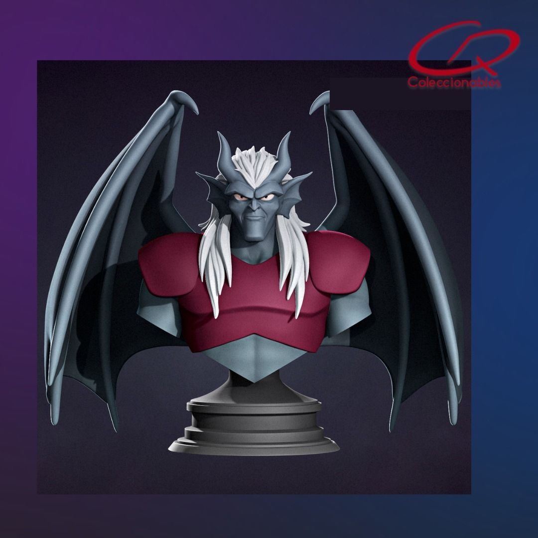 Gargoyles Collection - Coldstone Bust 3D print model_13