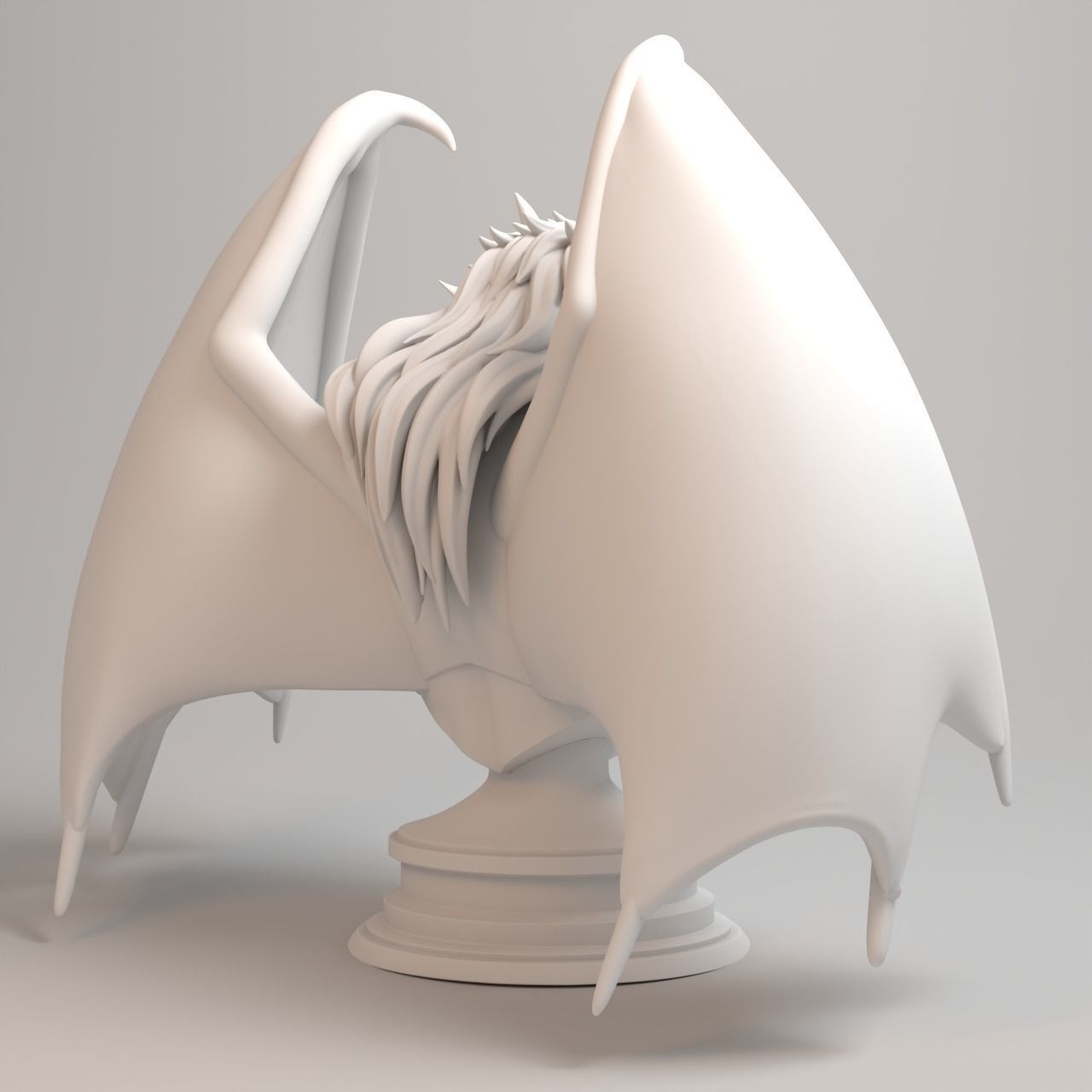 Gargoyles Collection - Coldstone Bust 3D print model_9