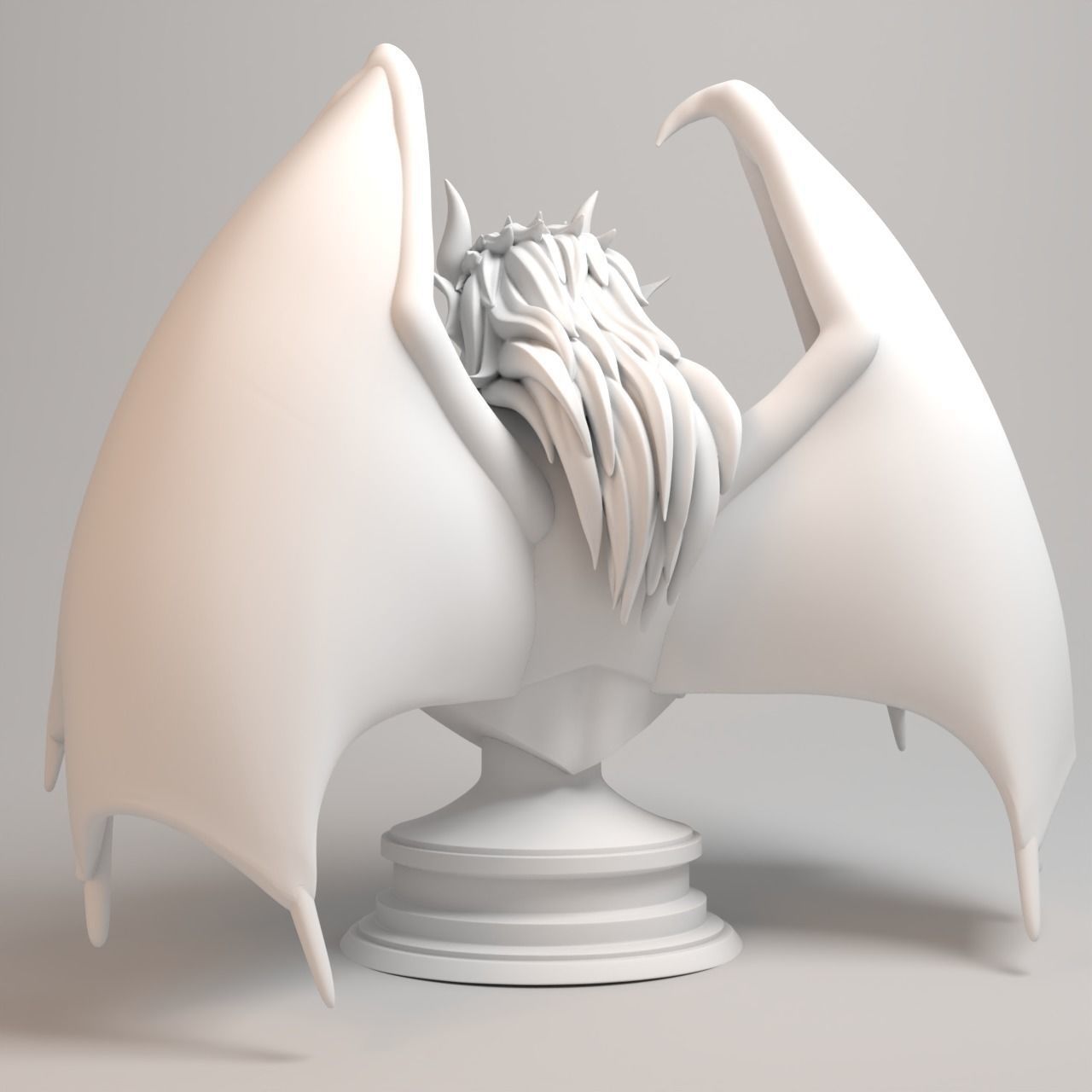 Gargoyles Collection - Coldstone Bust 3D print model_10