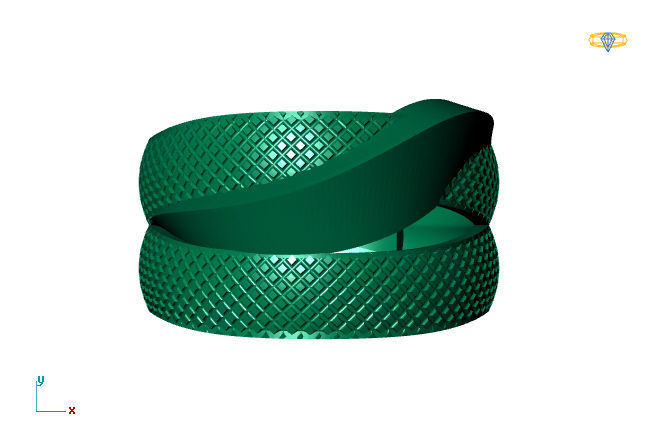 Women Plain Ring STL Models Womens Ring 3dmodels 3D print model 3D print model_2