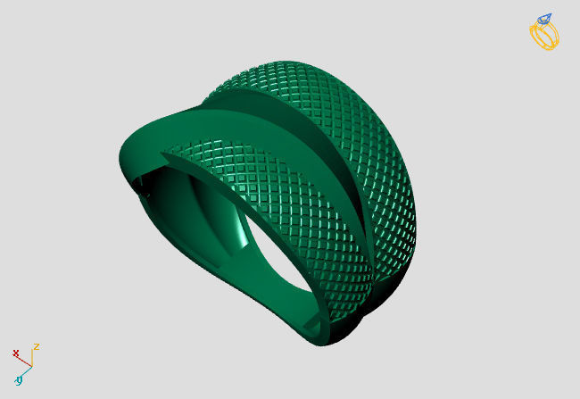 Women Plain Ring STL Models Womens Ring 3dmodels 3D print model 3D print model_1