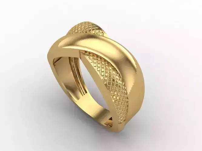 Women Plain Ring STL Models Womens Ring 3dmodels 3D print model