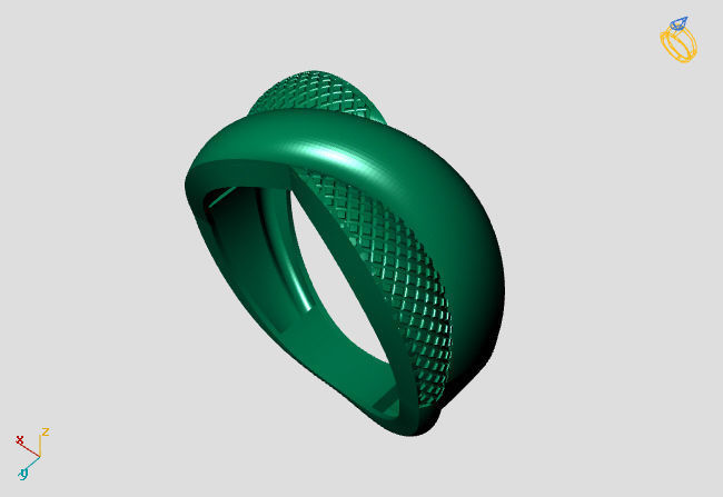 Women Plain Ring STL Models Womens Ring 3dmodels 3D print model 3D print model_1
