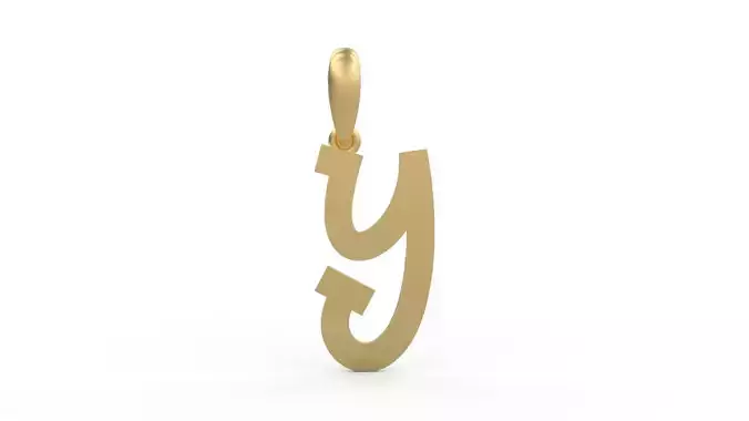 Initial Letters Pendant Spring Daily Y