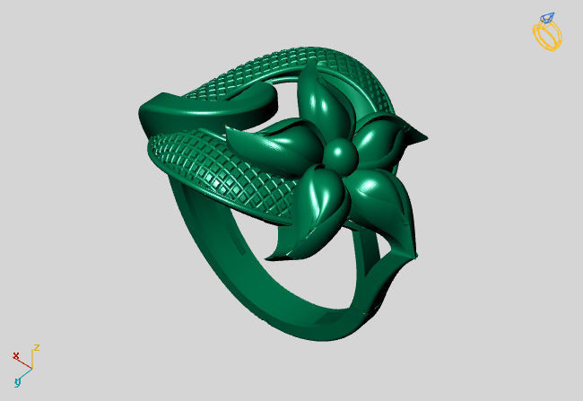 Women Plain Ring STL Models Womens Ring 3dmodels 3D print model 3D print model_1