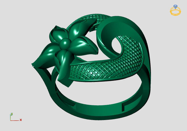 Women Plain Ring STL Models Womens Ring 3dmodels 3D print model 3D print model_3