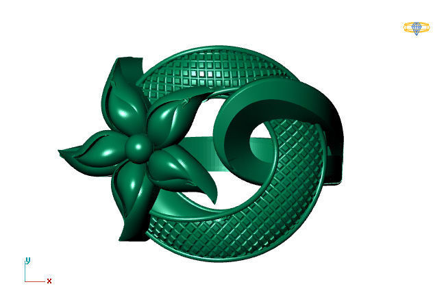 Women Plain Ring STL Models Womens Ring 3dmodels 3D print model 3D print model_2