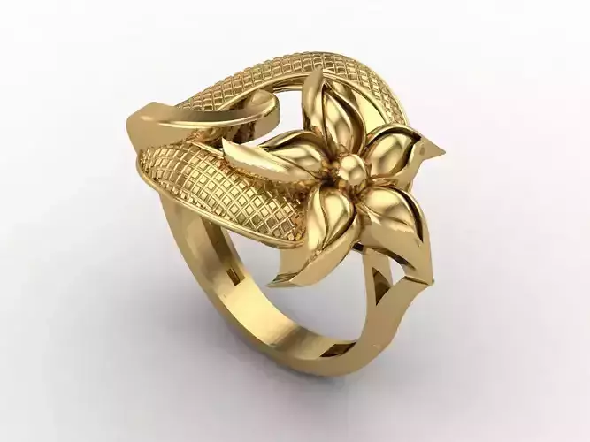 Women Plain Ring STL Models Womens Ring 3dmodels 3D print model