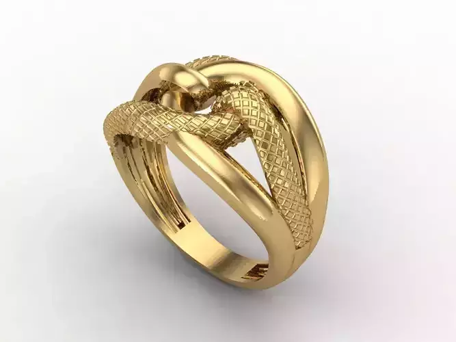 Women Plain Ring STL Models Womens Ring 3dmodels 3D print model