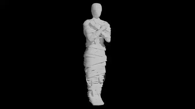 Mummy statue