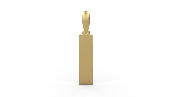Initial Letters Pendant Sportage I 3D print model