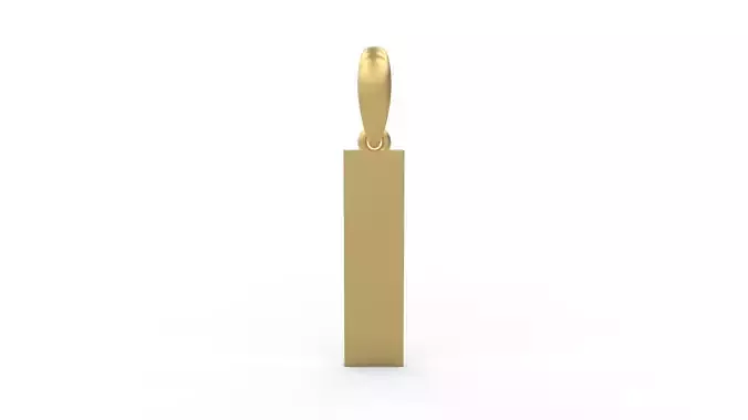 Initial Letters Pendant Sportage I 3D print model