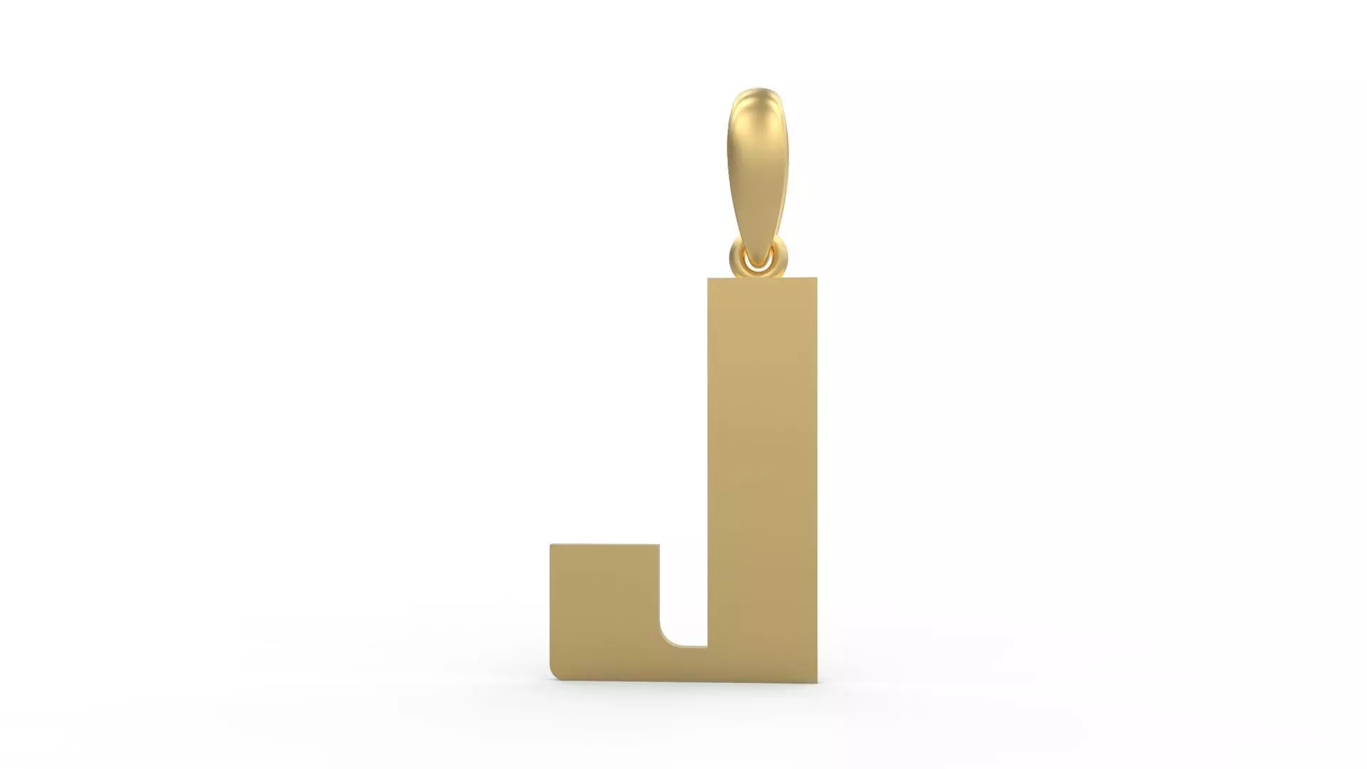 Initial Letters Pendant Sportage J 3D print model