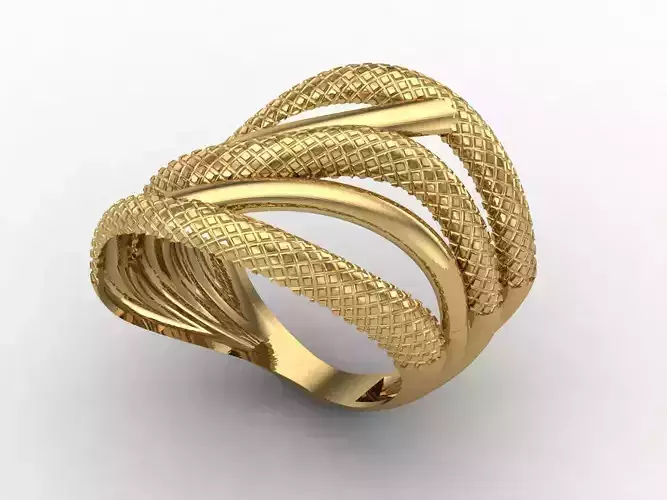 Women Plain Ring STL Models Womens Ring 3dmodels 3D print model