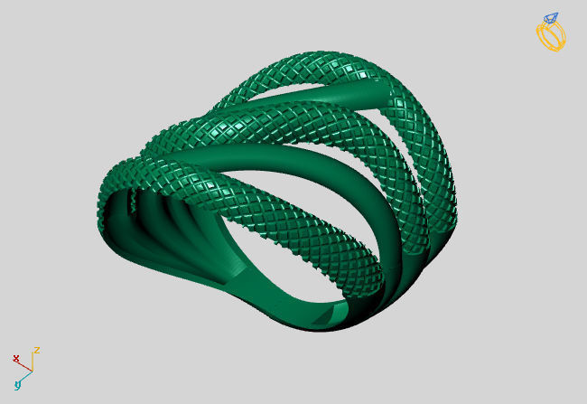 Women Plain Ring STL Models Womens Ring 3dmodels 3D print model 3D print model_1