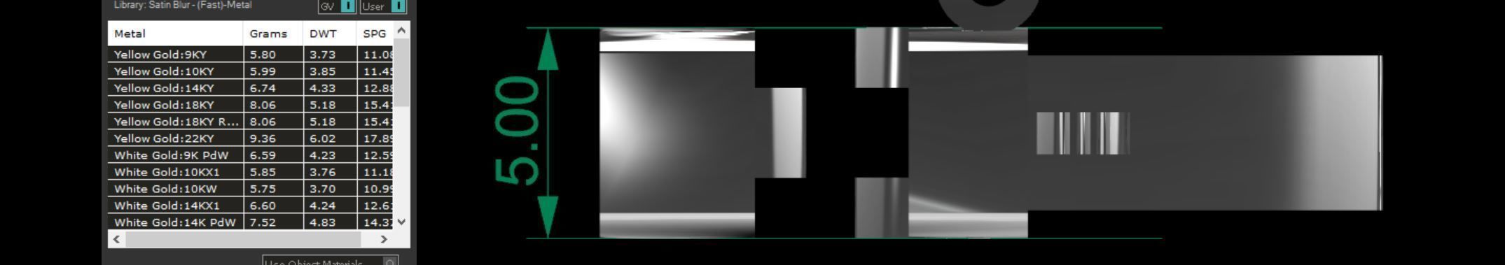 3 size  SQUARE LOCK FOR CHAIN JUST STL 3D model_8