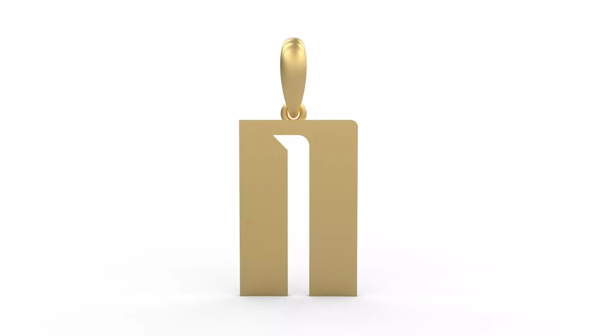 Initial Letters Pendant Sportage N 3D print model