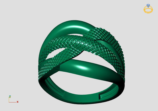 Women Plain Ring STL Models Womens Ring 3dmodels 3D print model 3D print model_3