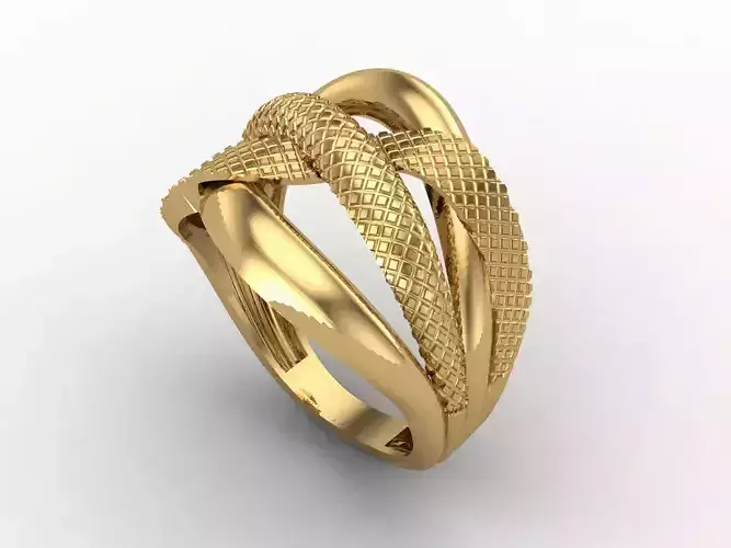Women Plain Ring STL Models Womens Ring 3dmodels 3D print model