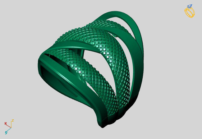 Women Plain Ring STL Models Womens Ring 3dmodels 3D print model 3D print model_1