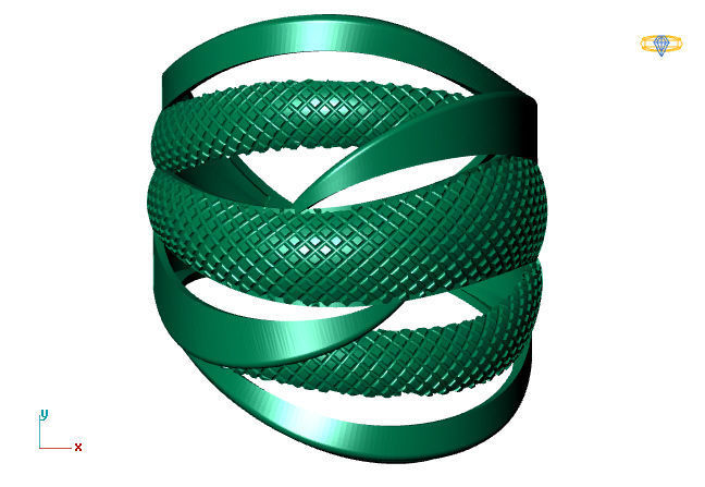 Women Plain Ring STL Models Womens Ring 3dmodels 3D print model 3D print model_2