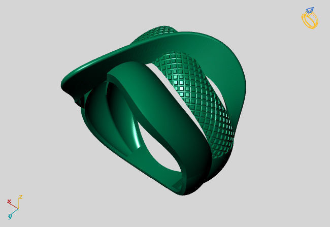 Women Plain Ring STL Models Womens Ring 3dmodels 3D print model 3D print model_1