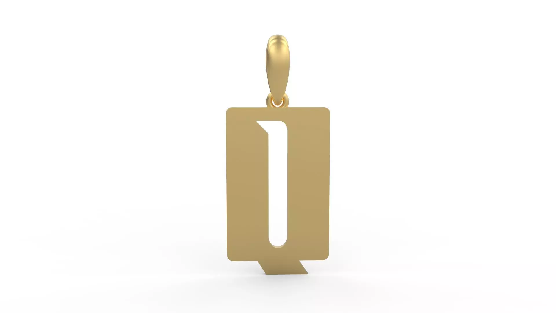 Initial Letters Pendant Sportage Q 3D print model