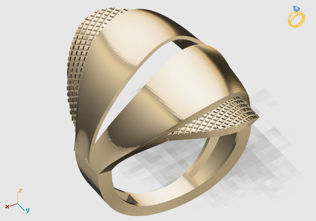 Women Plain Ring STL Models Womens Ring 3dmodels 3D print model 3D print model_4