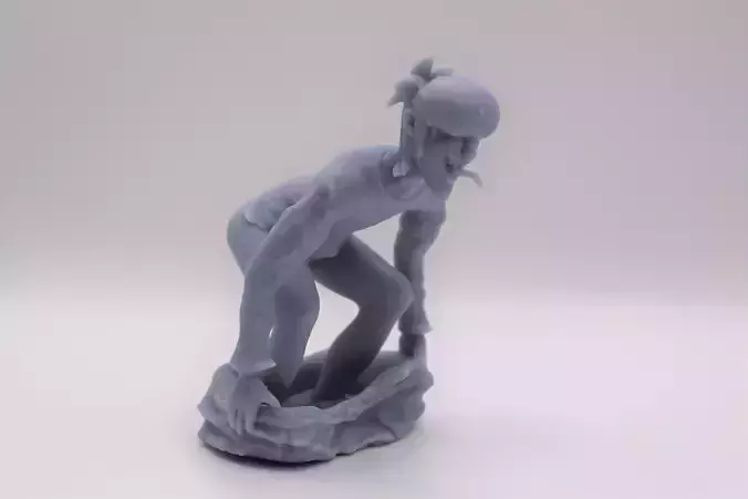 Murdoc Niccals - THE BATH from Saturnz Barz  3D print model