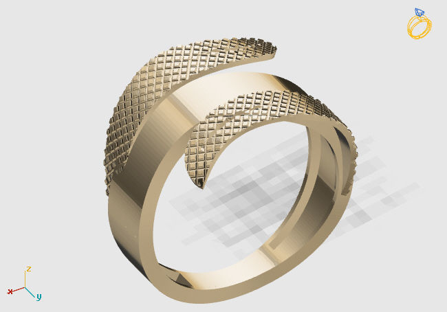 Women Plain Ring STL Models Womens Ring 3dmodels 3D print model 3D print model_4