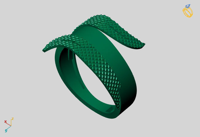 Women Plain Ring STL Models Womens Ring 3dmodels 3D print model 3D print model_1