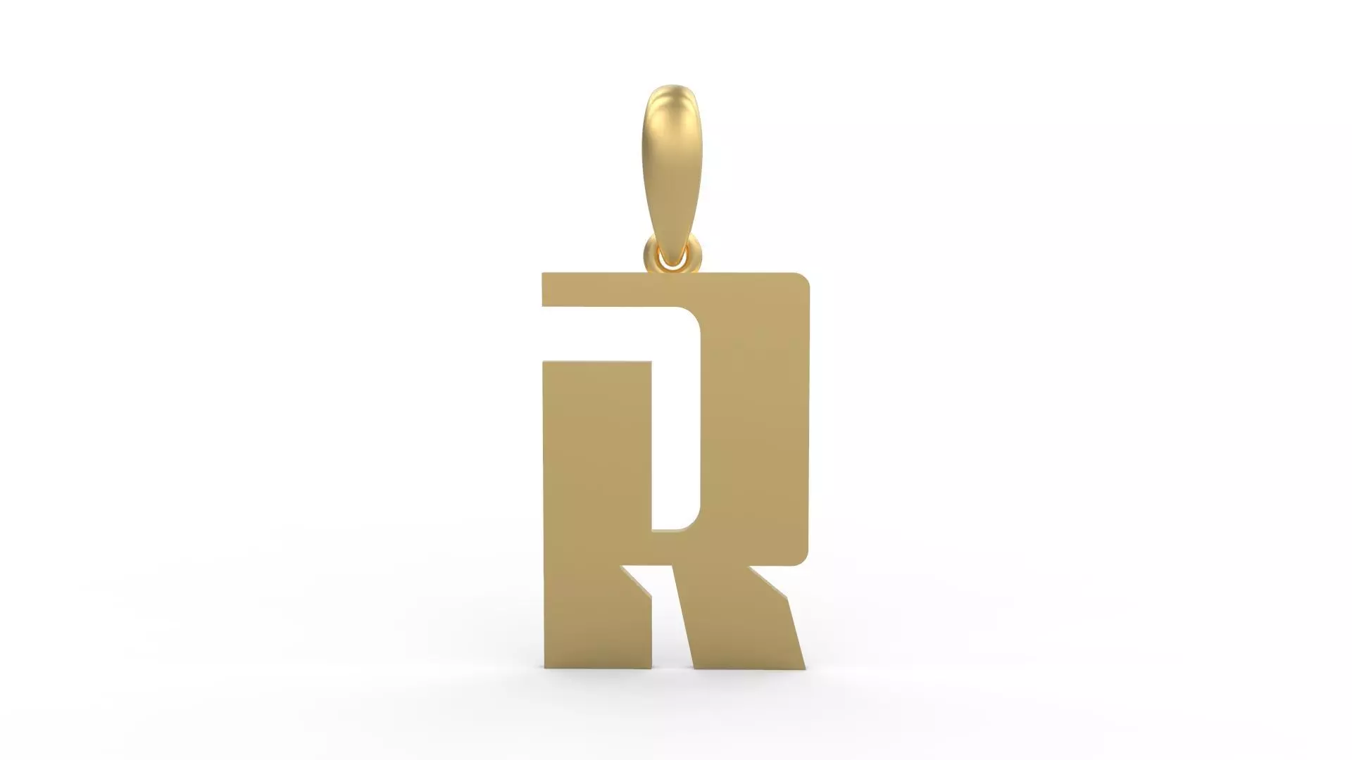 Initial Letters Pendant Sportage R 3D print model