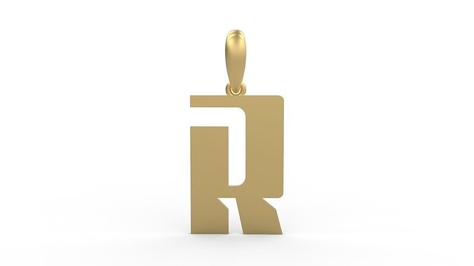 Initial Letters Pendant Sportage R 3D print model
