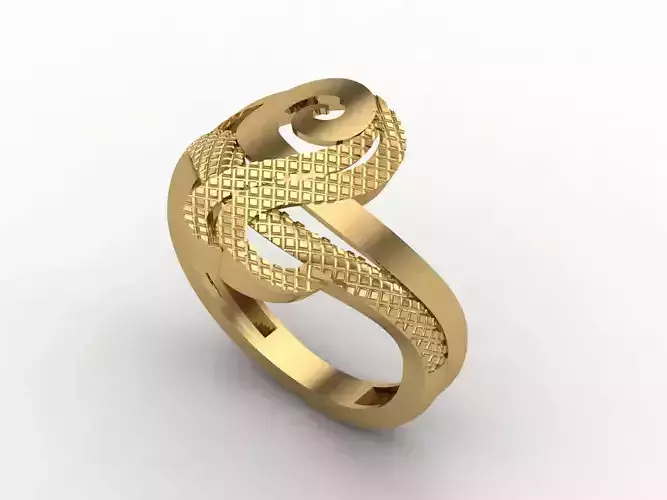 Women Plain Ring STL Models Womens Ring 3dmodels 3D print model