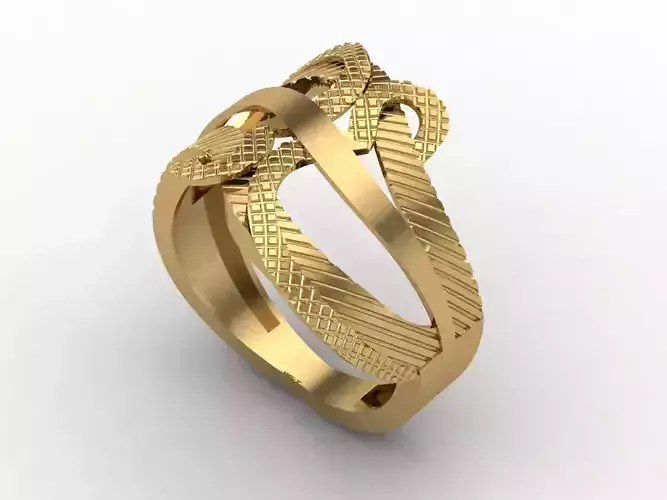Women Plain Ring STL Models Womens Ring 3dmodels 3D print model