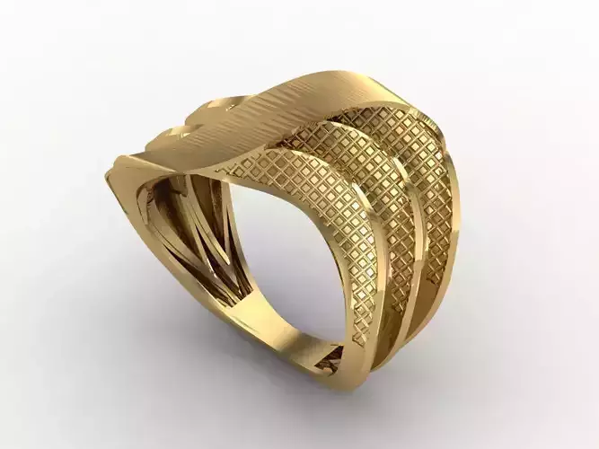 Women Plain Ring STL Models Womens Ring 3dmodels 3D print model
