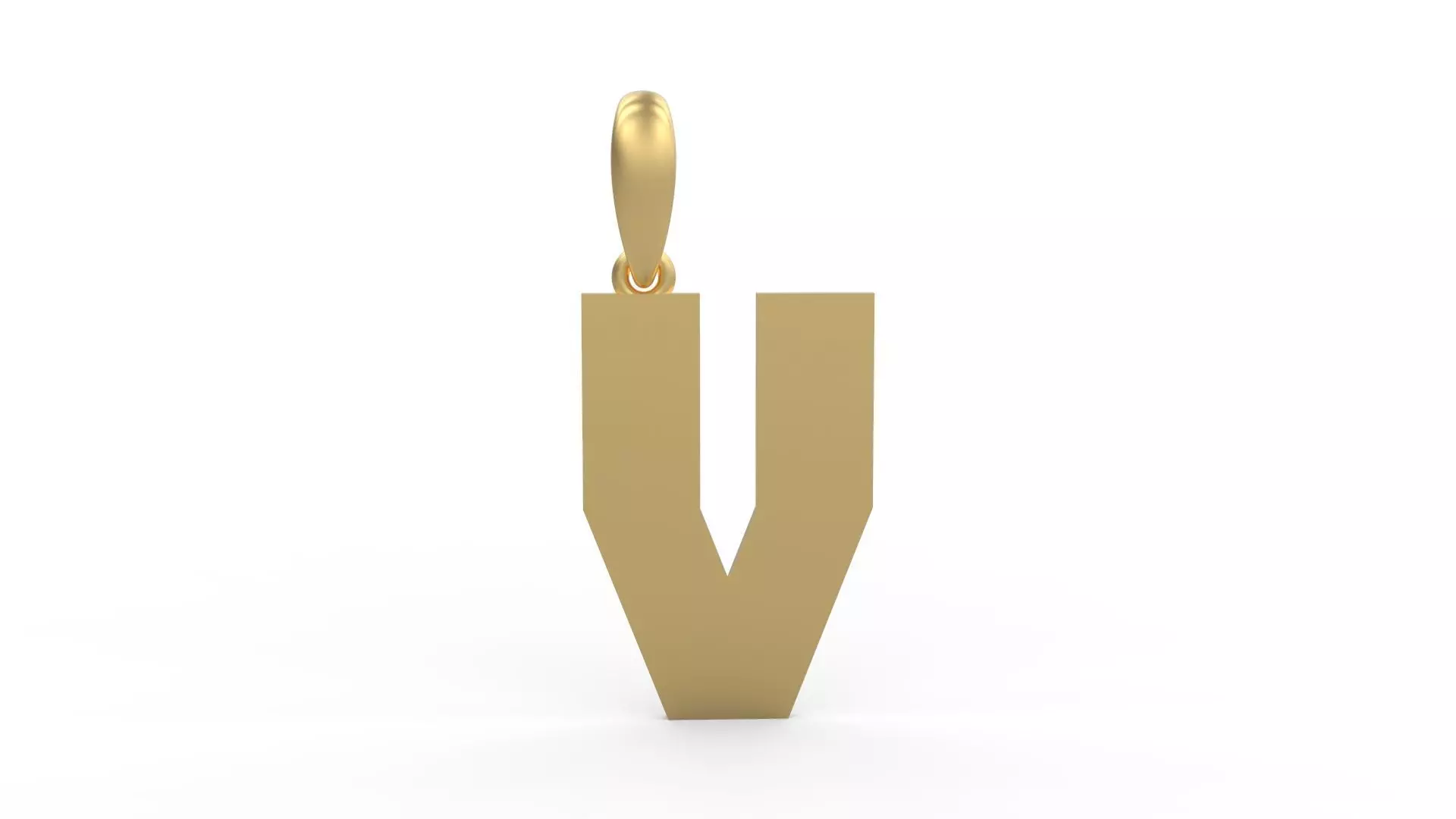 Initial Letters Pendant Sportage V 3D print model