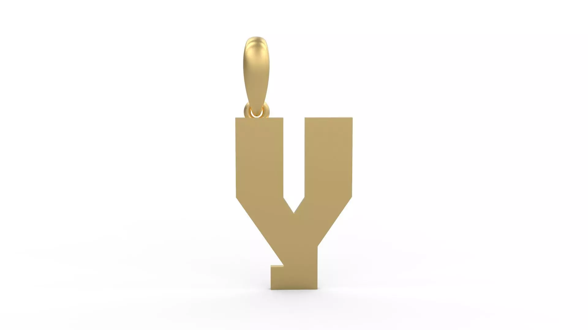 Initial Letters Pendant Sportage Y 3D print model
