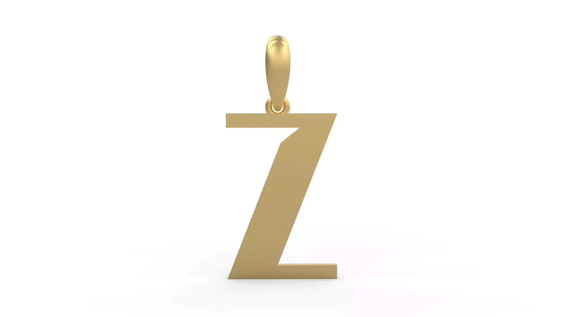 Initial Letters Pendant Sportage Z 3D print model