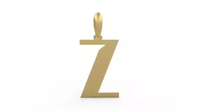 Initial Letters Pendant Sportage Z