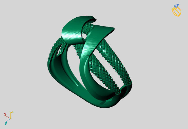 Women Plain Ring STL Models Womens Ring 3dmodels 3D print model 3D print model_1