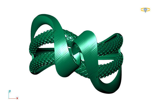 Women Plain Ring STL Models Womens Ring 3dmodels 3D print model 3D print model_2