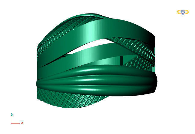 Women Plain Ring STL Models Womens Ring 3dmodels 3D print model 3D print model_2