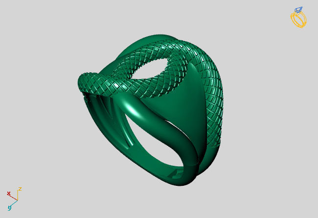 Women Plain Ring STL Models Womens Ring 3dmodels 3D print model 3D print model_1